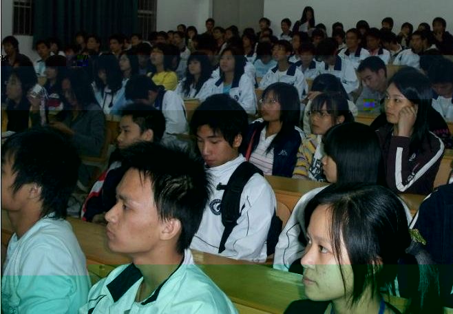 我系邀請北大青鳥專家來校講座